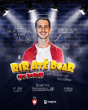 Rir Até Doar (ou Doer?) … um Stand-Up Solidário